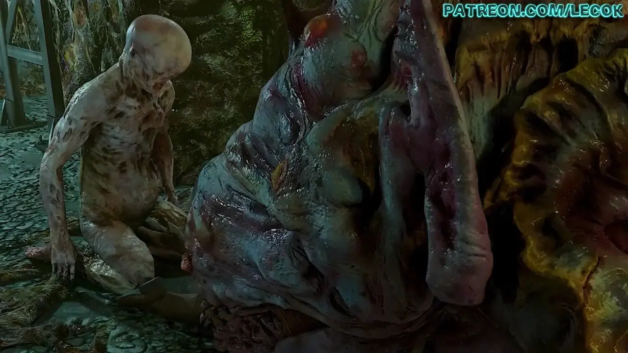 Jill Valentine vs Gamma Hunter & Palehead Zombie