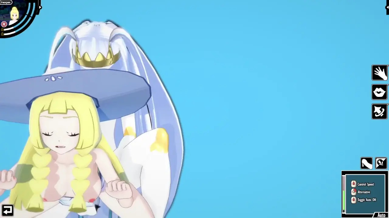 pokemon Lillie is bred by Pheromosa futa hentai