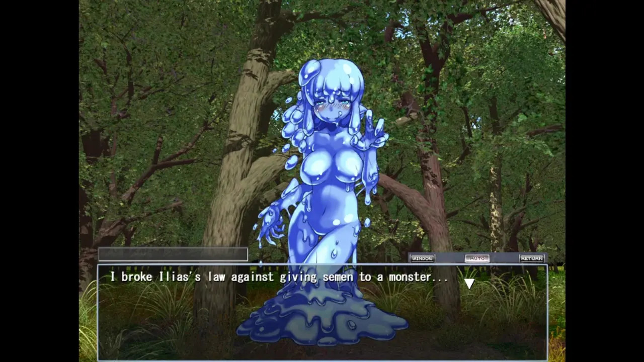 Monster Girl Quest - Slime Girl Scene + CGI