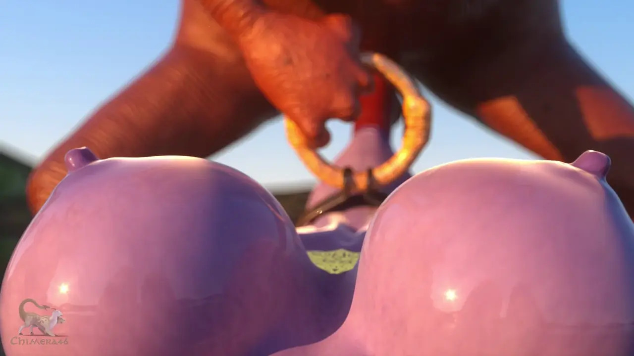 Submissive Elf-Slut Throat-Fuck