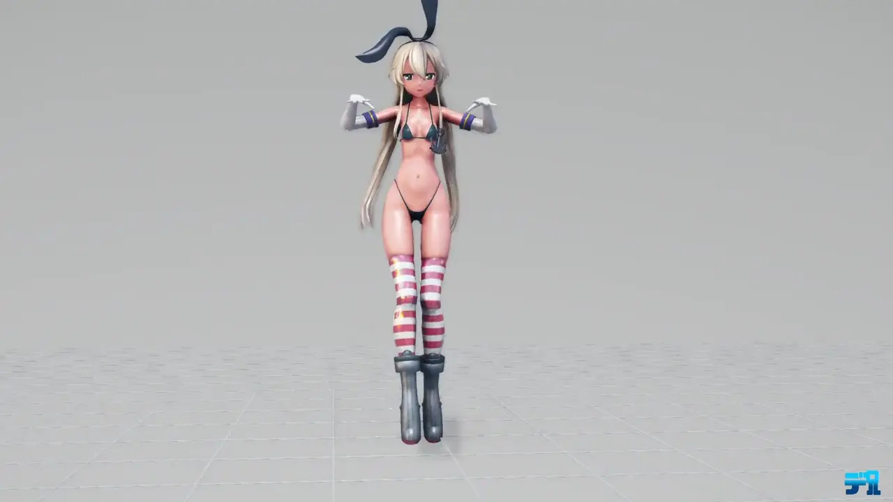 Shimakaze - Darling Dance [MMD R15] Delor