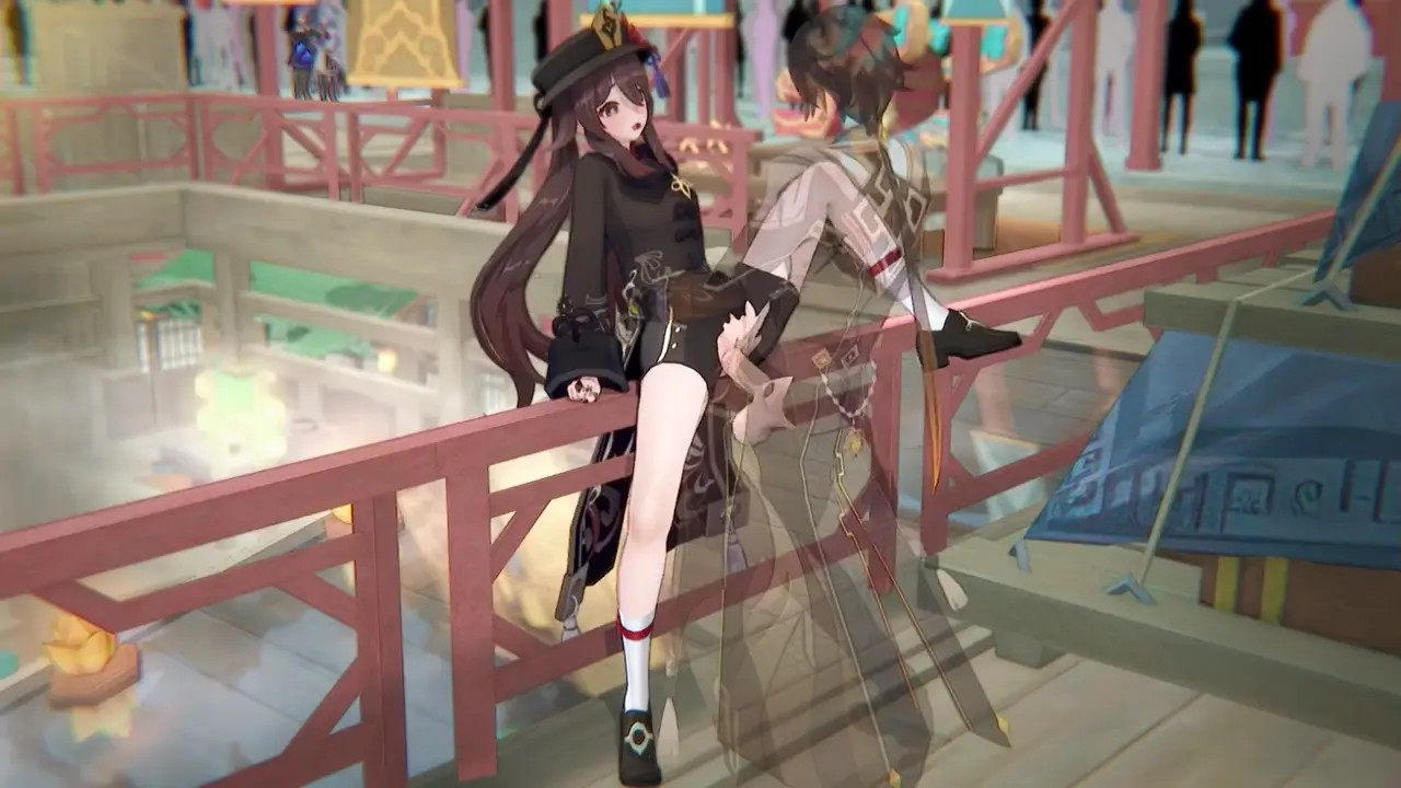 Genshin impact-HuTao x ZhongLi