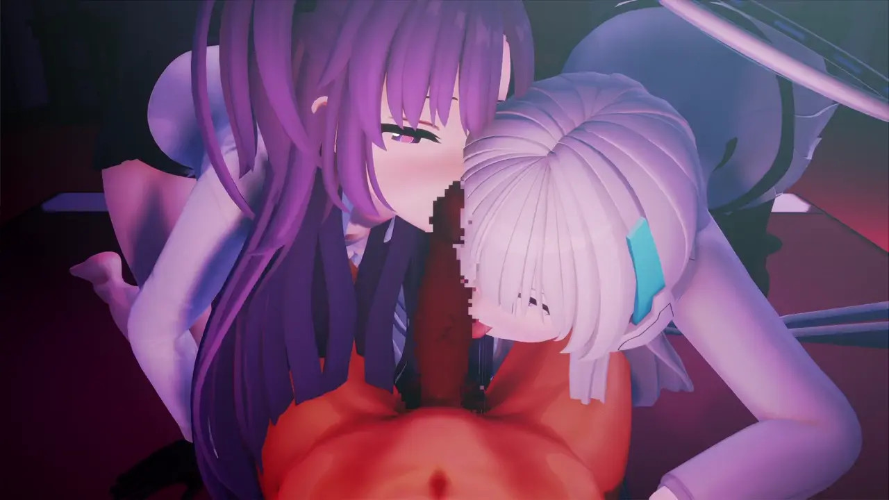 Yuuka and Noa Sexfriend Session - Poko