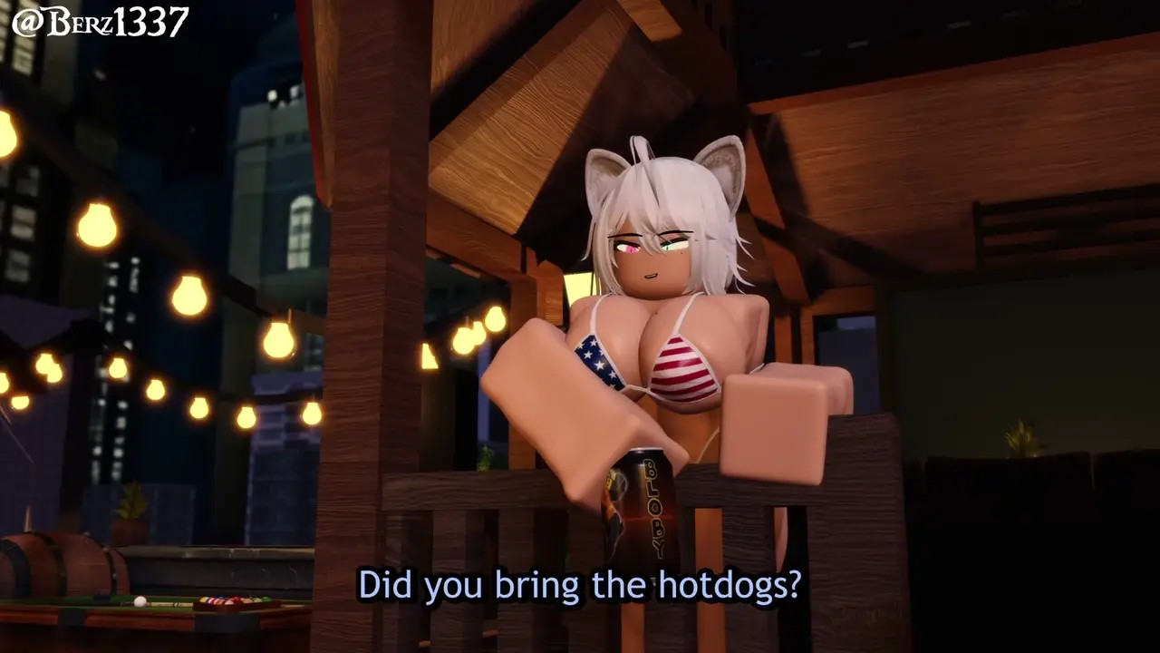 Catgirl Craves Cock, Gets Creampied Before Fireworks