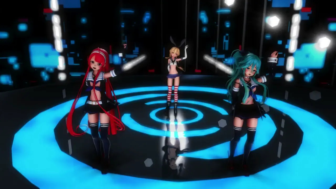 Shimakaze, Yamakaze & Kawakaze - Freely Tomorrow [MMD R15] JhonLui