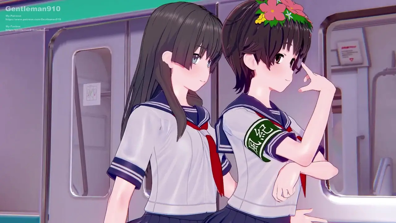 [KKS/MMD][Trouble Maker] Saten Ruiko Uiharu Kazari [A Certain Scient