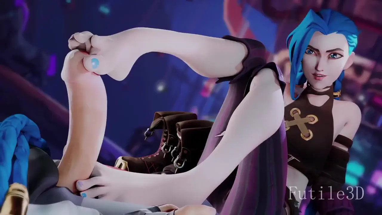 Jinx footjob on the tip