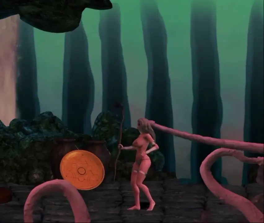 Tentacle vore Witch