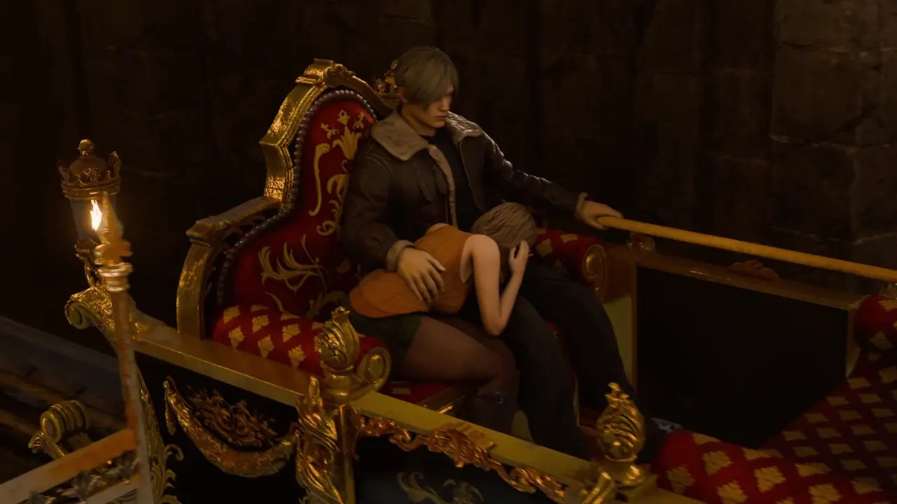Ashley & Leon Rail [Baron Von Meowsberg][NO WM]