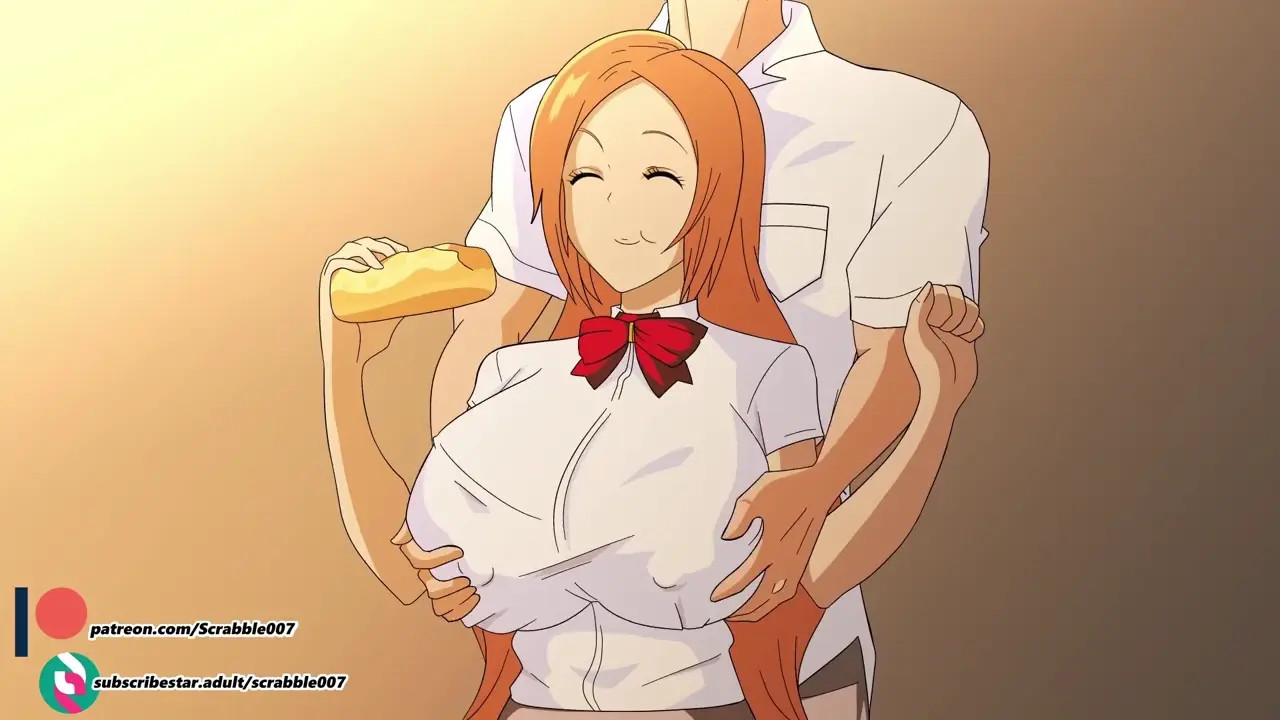 Testing gravity on Orihime's udders [Scrabble007]