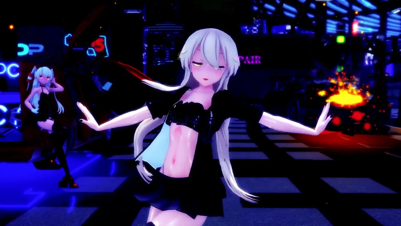 Shimakaze - BIBI Vengeance [MMD R15] Hamselvish