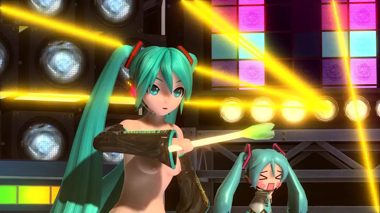 Hatsune Miku Naked Dance - Miku Miku Ni Shite Ageru F2nd