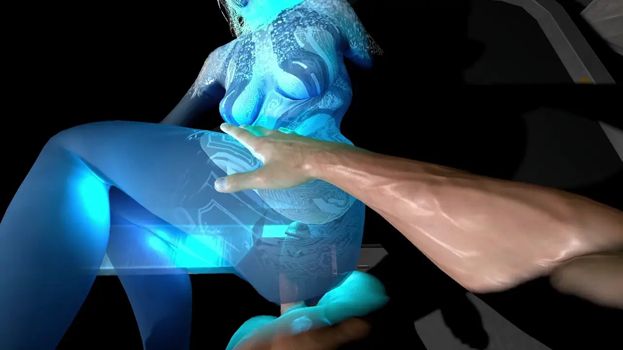 Cortana loves my dick - 3D hentai uncensored SFM