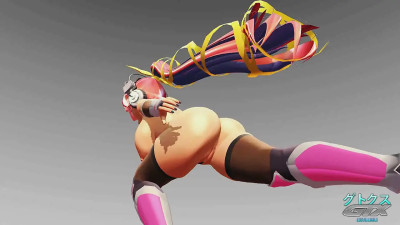 MMD Super Sonico Tamanin Ninja Run