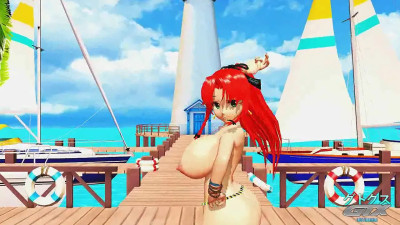 MMD Megumi Meiling Cosplay Deep Blue Town 29.07.2025
