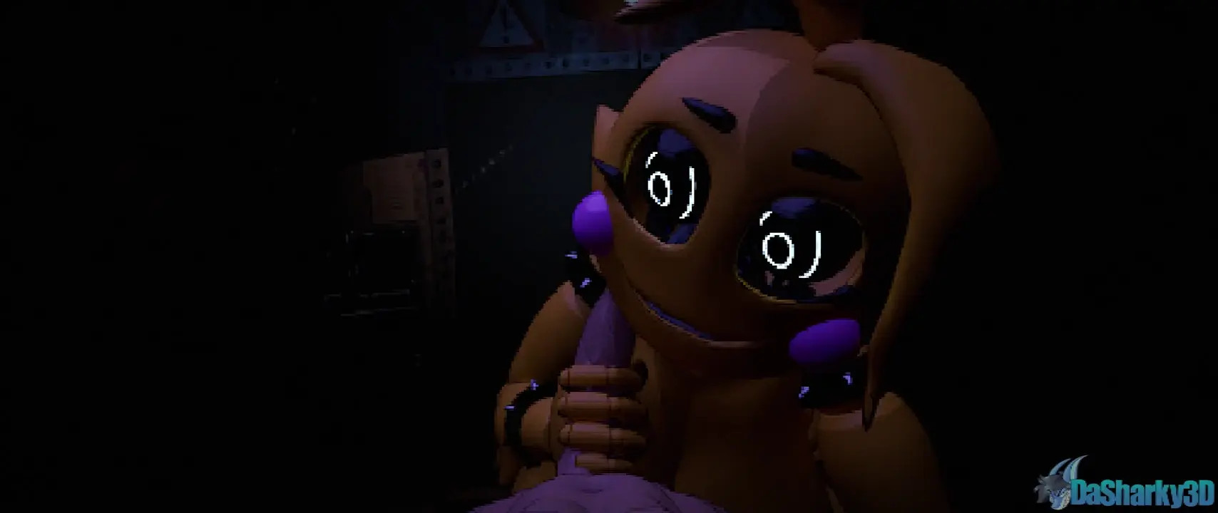 [Dasharky3D] Pixelated chica clip