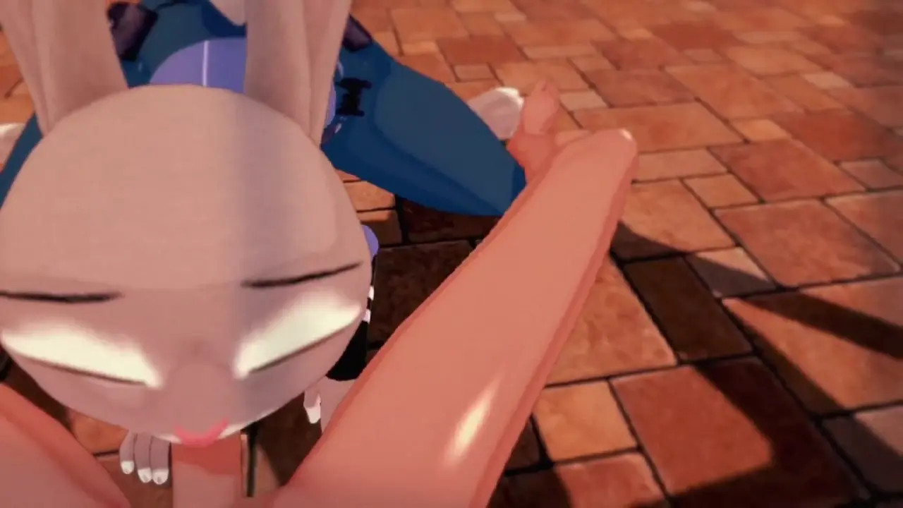 Judy hopps in the park
