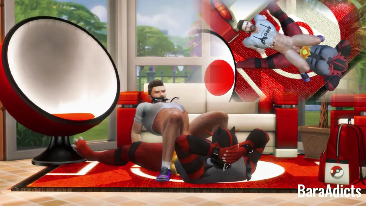 Incineroar X professor turo - scene 2