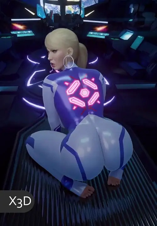Samus Aran Shaking Ass